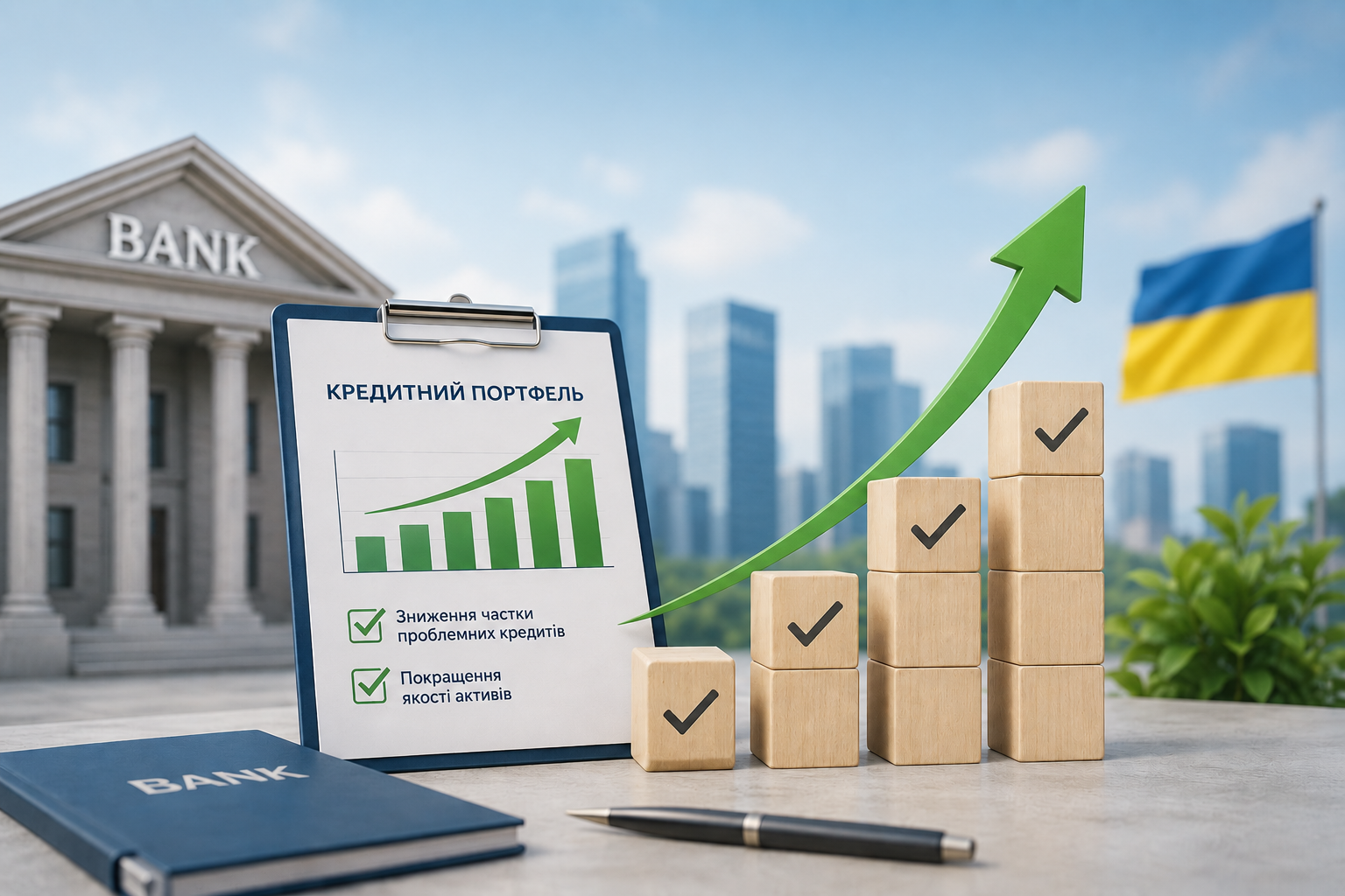 Українські банки покращують якість кредитних портфелів